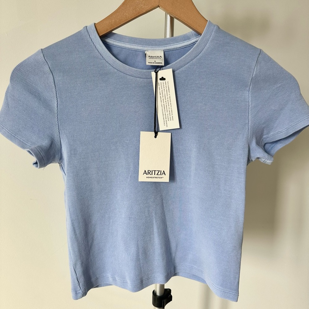 Aritzia HomeStretch Ribbed Waist T-shirt